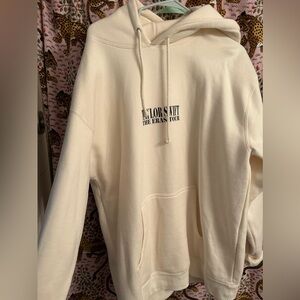 Taylor Swift Eras Tour cream hoodie, XL